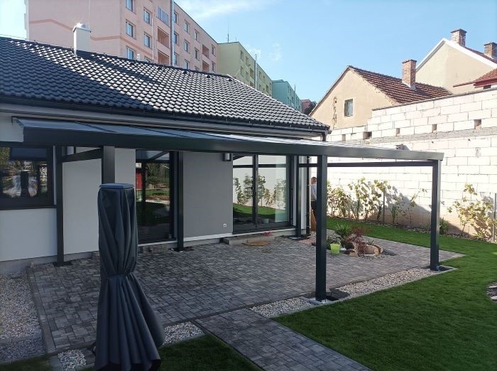 pergola ve městě